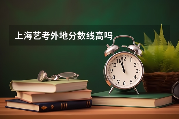 上海艺考外地分数线高吗